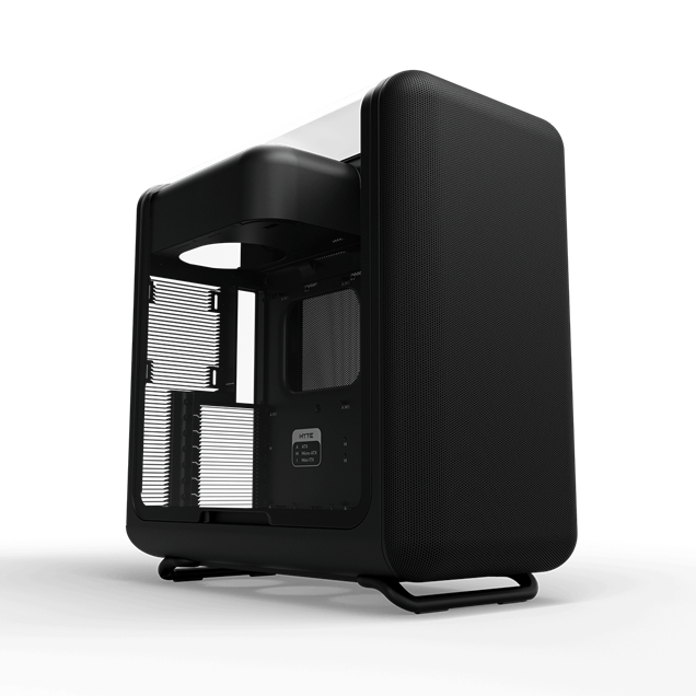 HYTE X50 Pitch Black Mid Tower Gaming Case - Black 